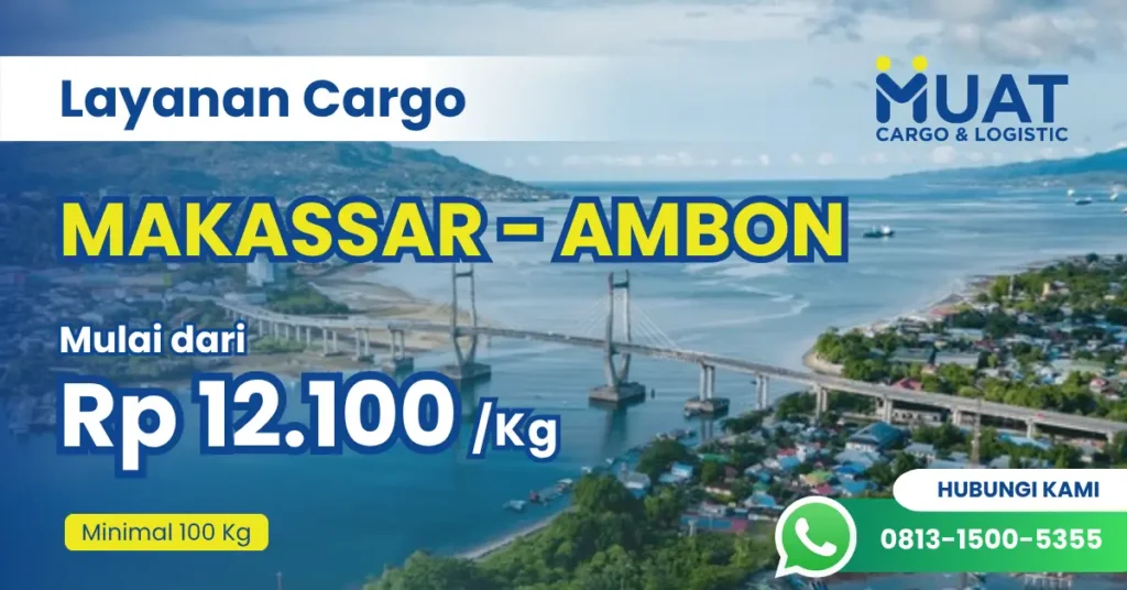 Cargo Ekspedisi Makassar Ambon