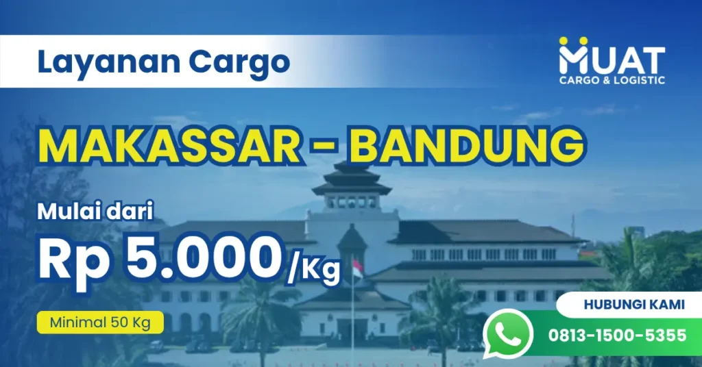 Cargo Ekspedisi Makassar Bandung