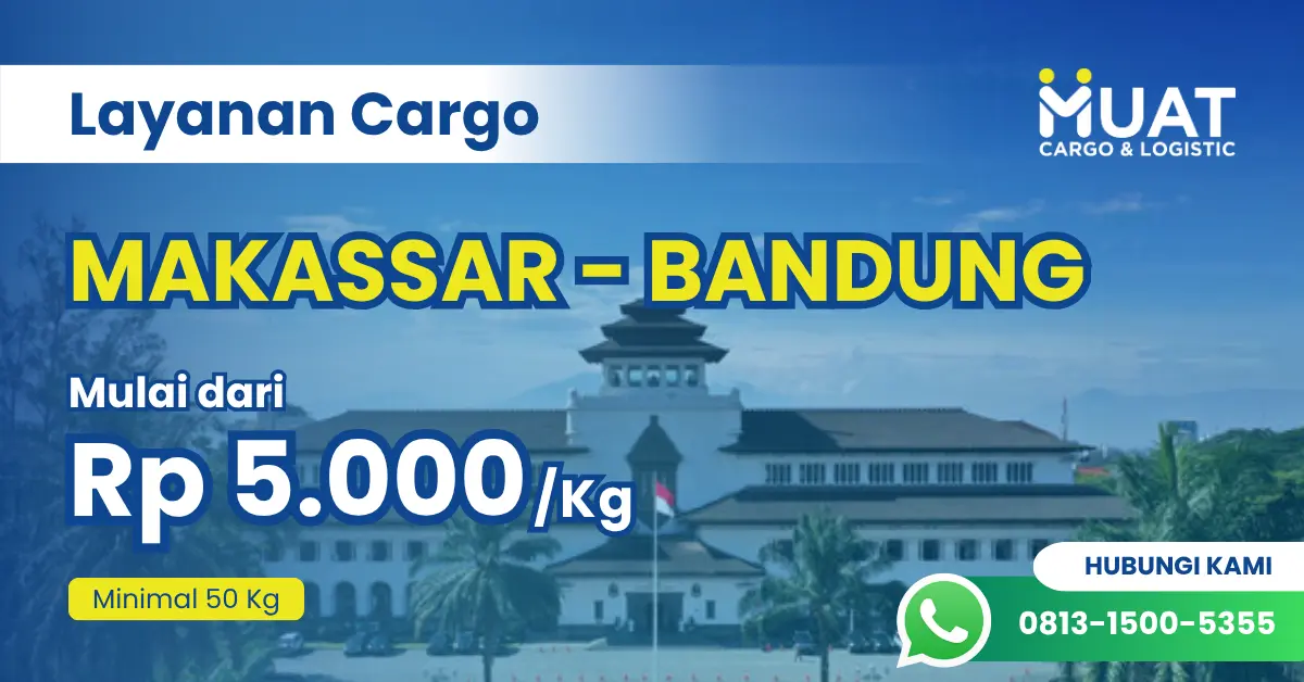 Cargo Ekspedisi Makassar Bandung