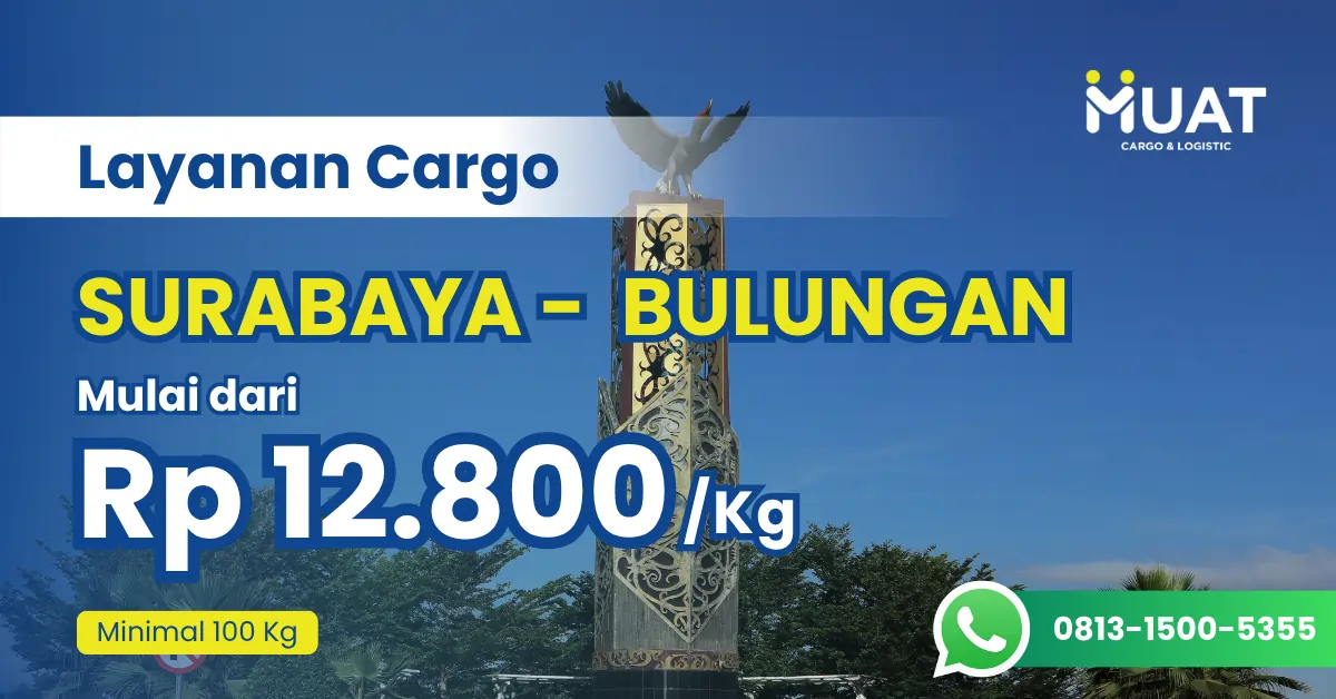 Ekspedisi Surabaya menuju Kabupaten Bulungan