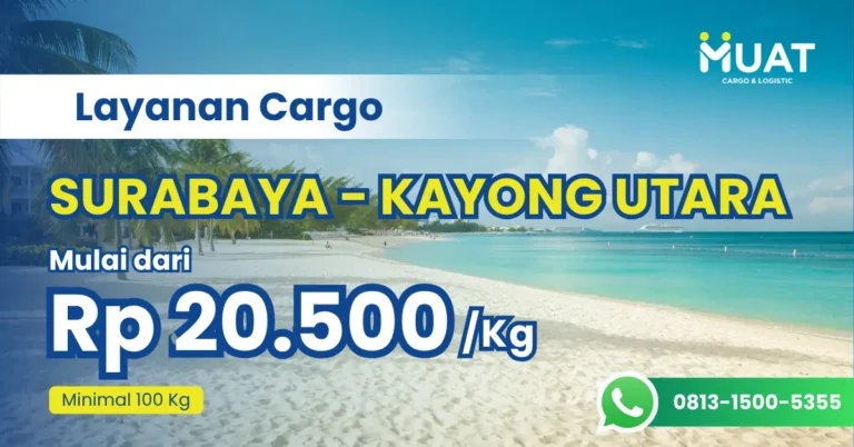 ekspedisi surabaya kayong utara