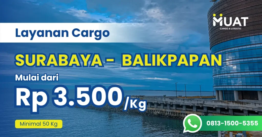 ekspedisi surabaya balikpapan