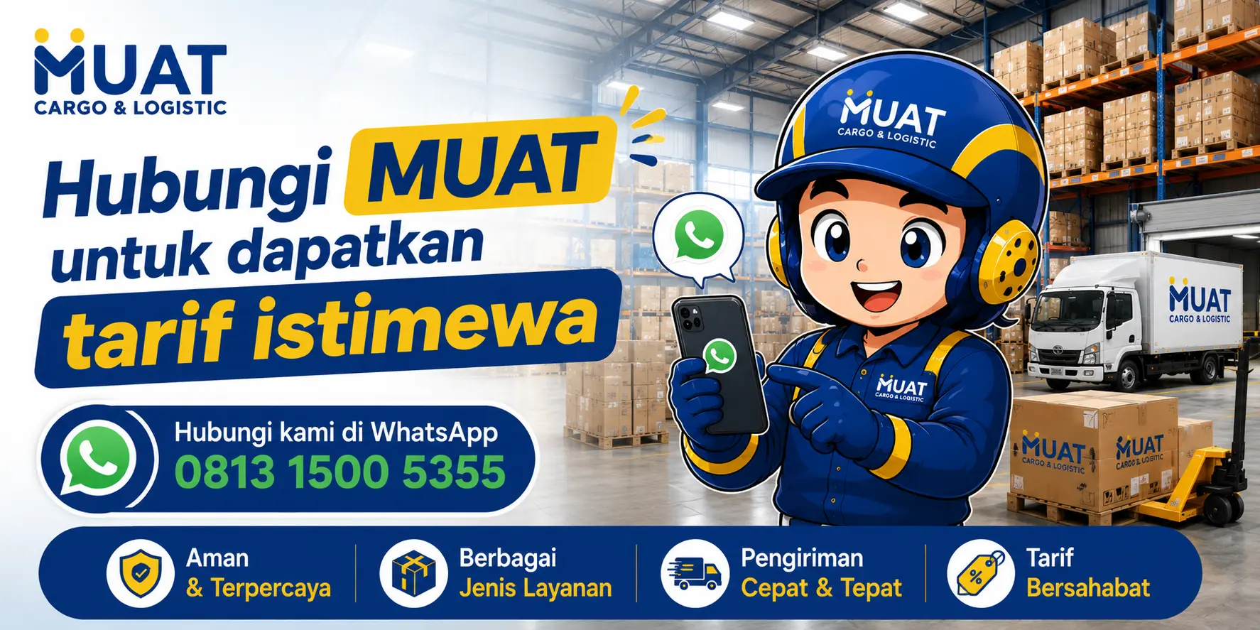 Hubungi MUAT Cargi