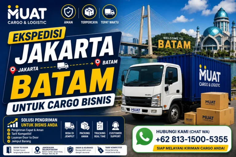 Ekspedisi Jakarta Batam untuk Cargo Bisnis MUAT Cargo