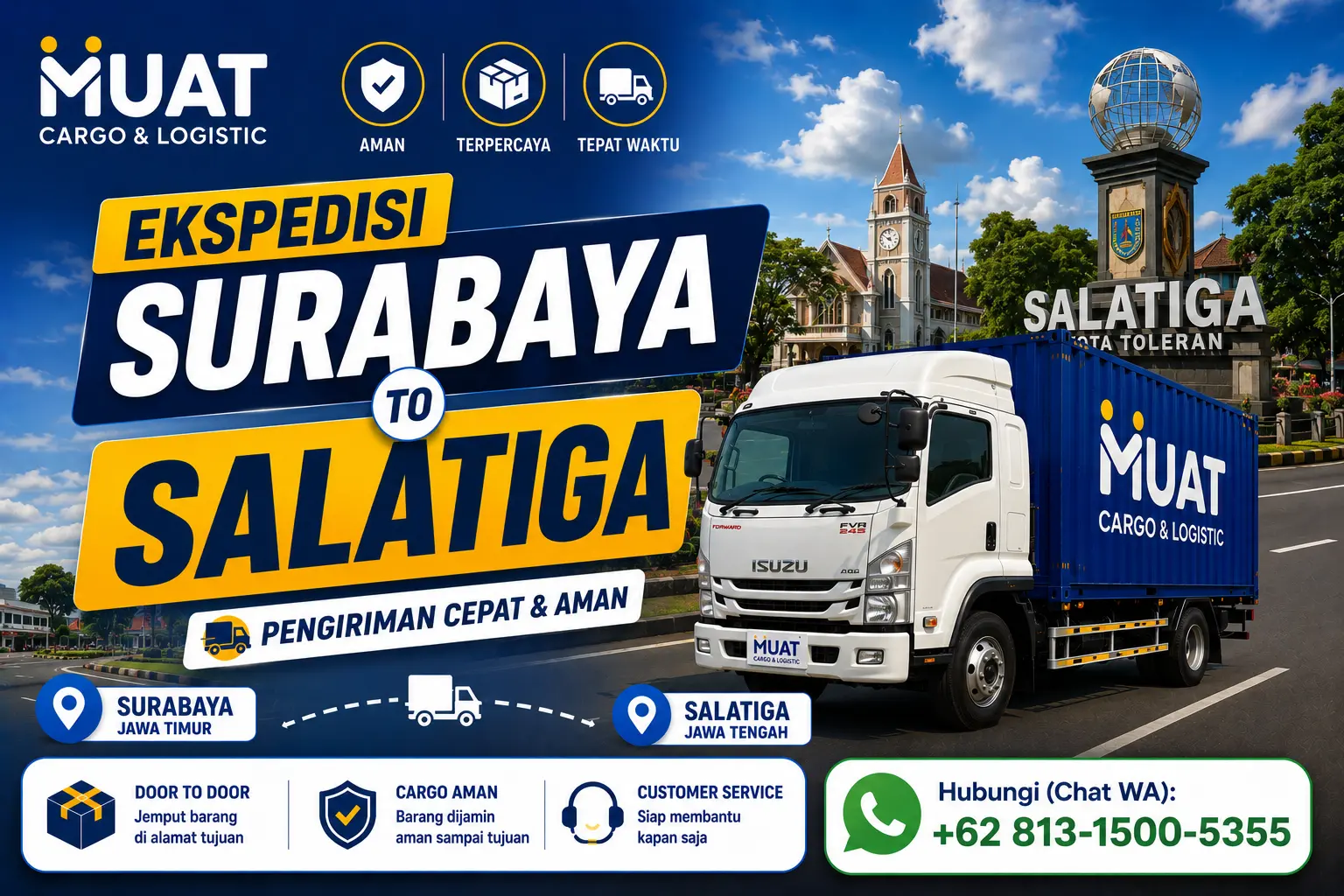 Ekspedisi Surabaya Salatiga