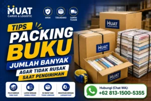 Tips Packing Buku Jumlah Banyak agar Aman Saat Pengiriman Cargo