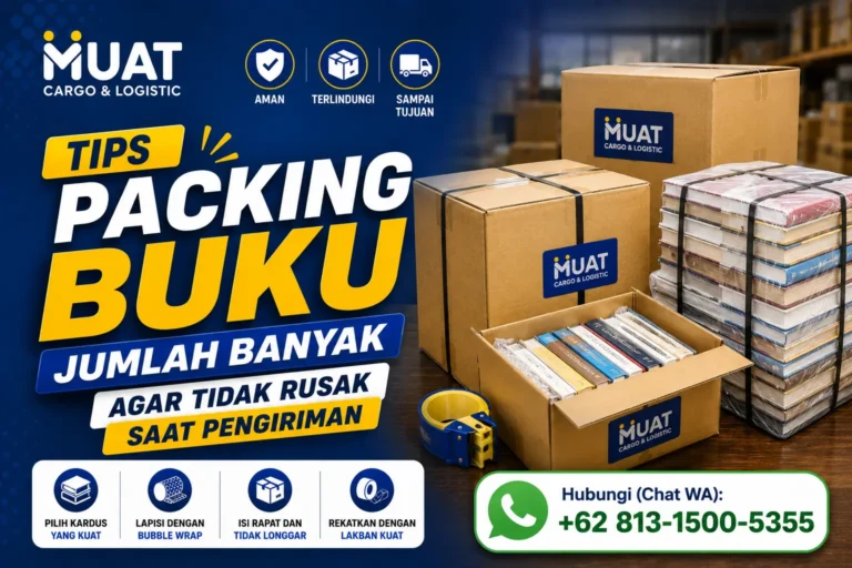 Tips Packing Buku Jumlah Banyak agar Aman Saat Pengiriman Cargo