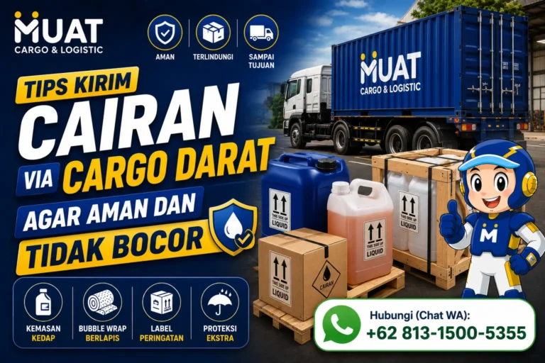 Tips Kirim Cairan via Cargo Darat Agar Aman, Tidak Bocor, dan Sesuai Regulasi