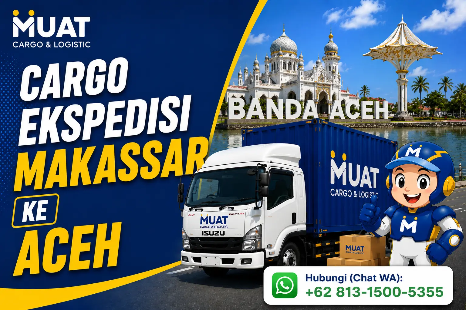 Cargo Ekspedisi Makassar Aceh