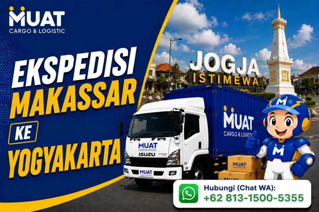 Cargo Ekspedisi Makassar Yogyakarta