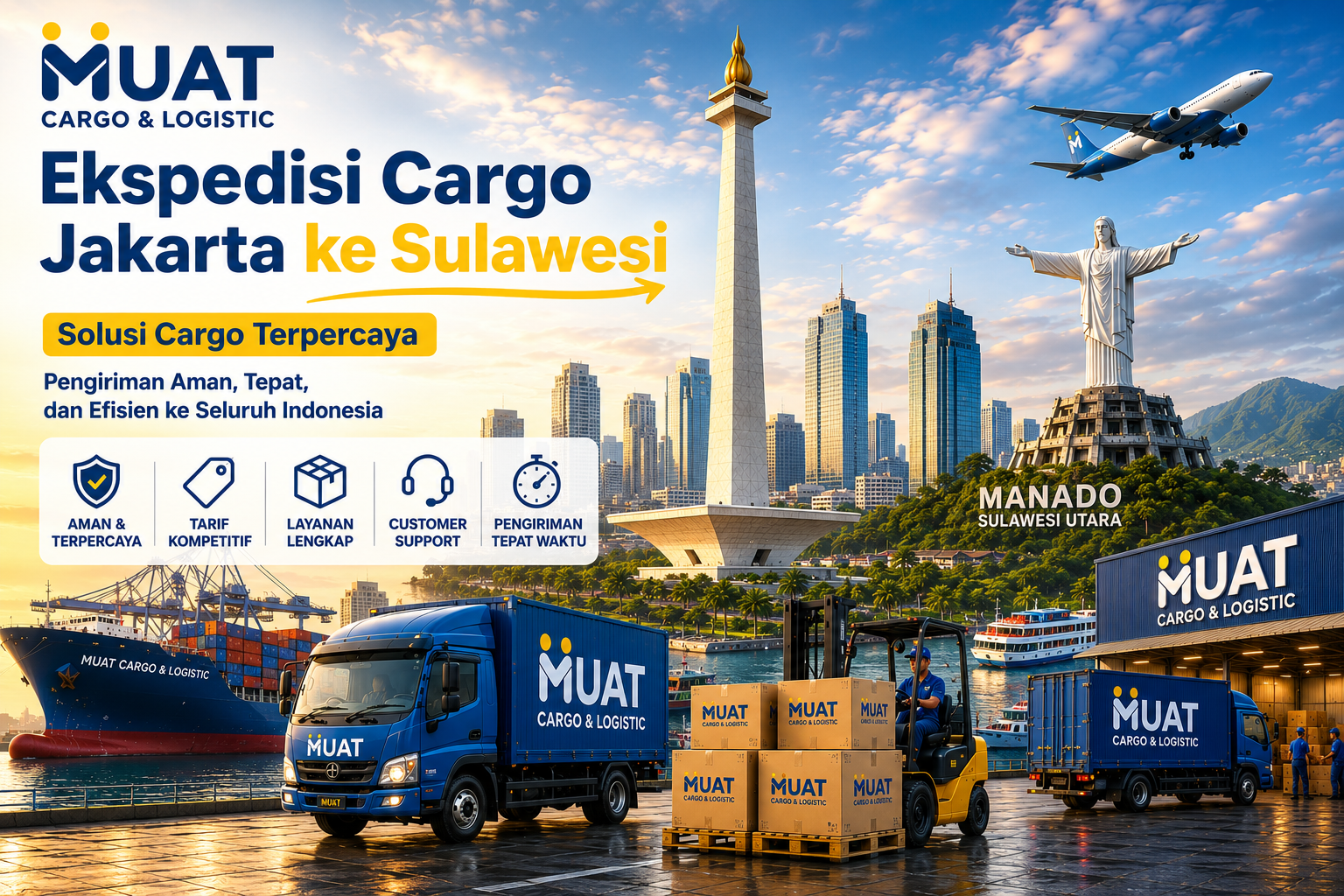 ekspedisi jakarta sulawesi tarif hemat dan terpercaya