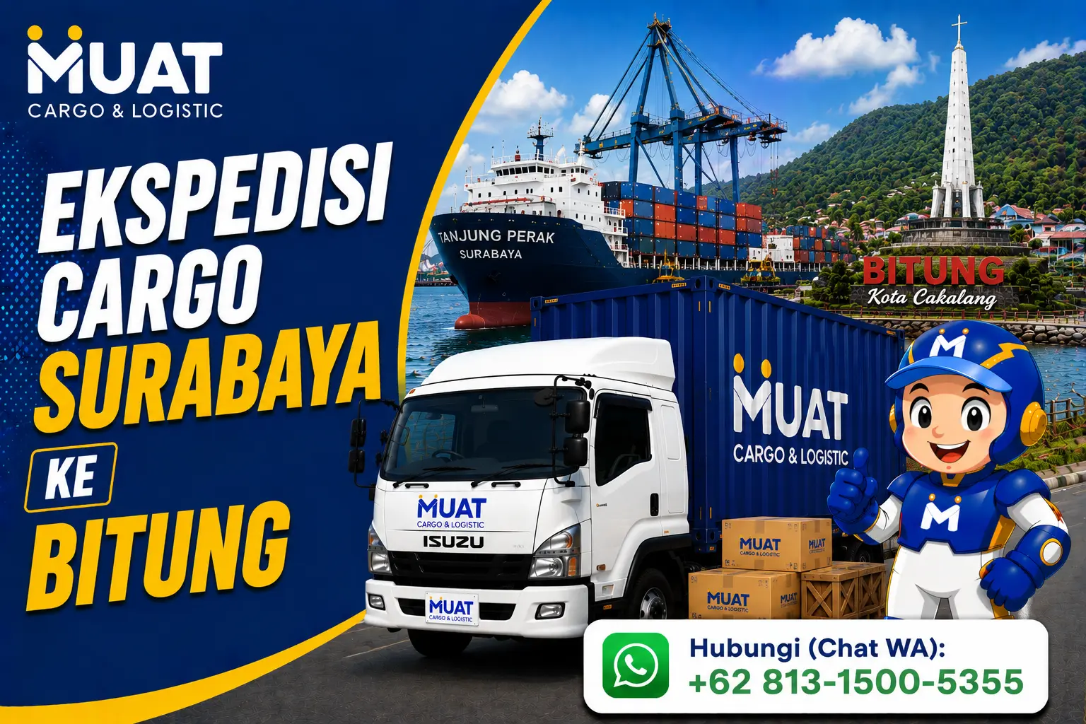 Ekspedisi Cargo Surabaya Bitung