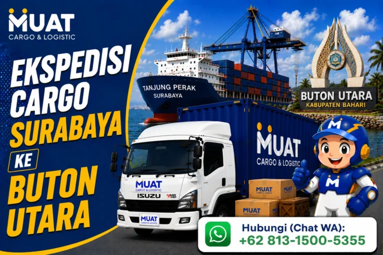 Ekspedisi Cargo Surabaya Buton Utara
