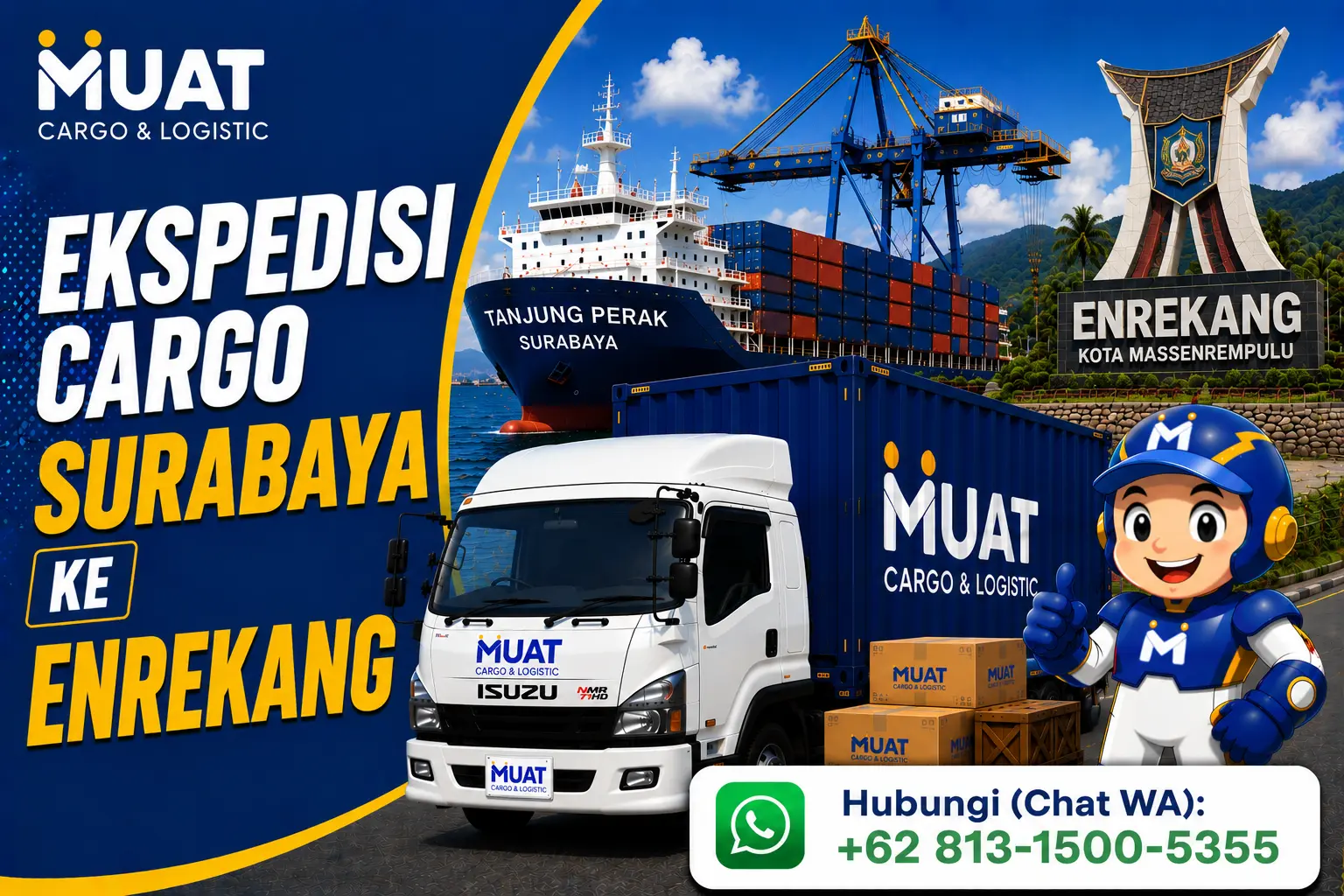 Ekspedisi Cargo Surabaya Enrekang
