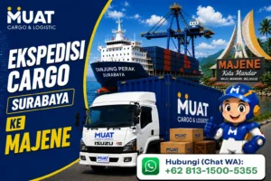 Ekspedisi Cargo Surabaya Majene