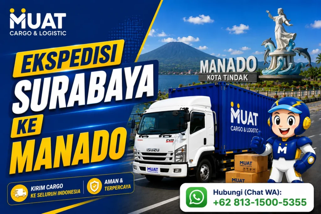 Ekspedisi Cargo Surabaya Manado