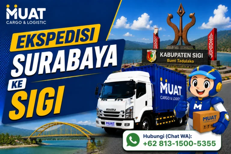 Ekspedisi Cargo Surabaya Sigi