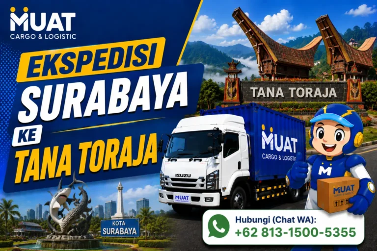 Ekspedisi Cargo Surabaya Tana Toraja