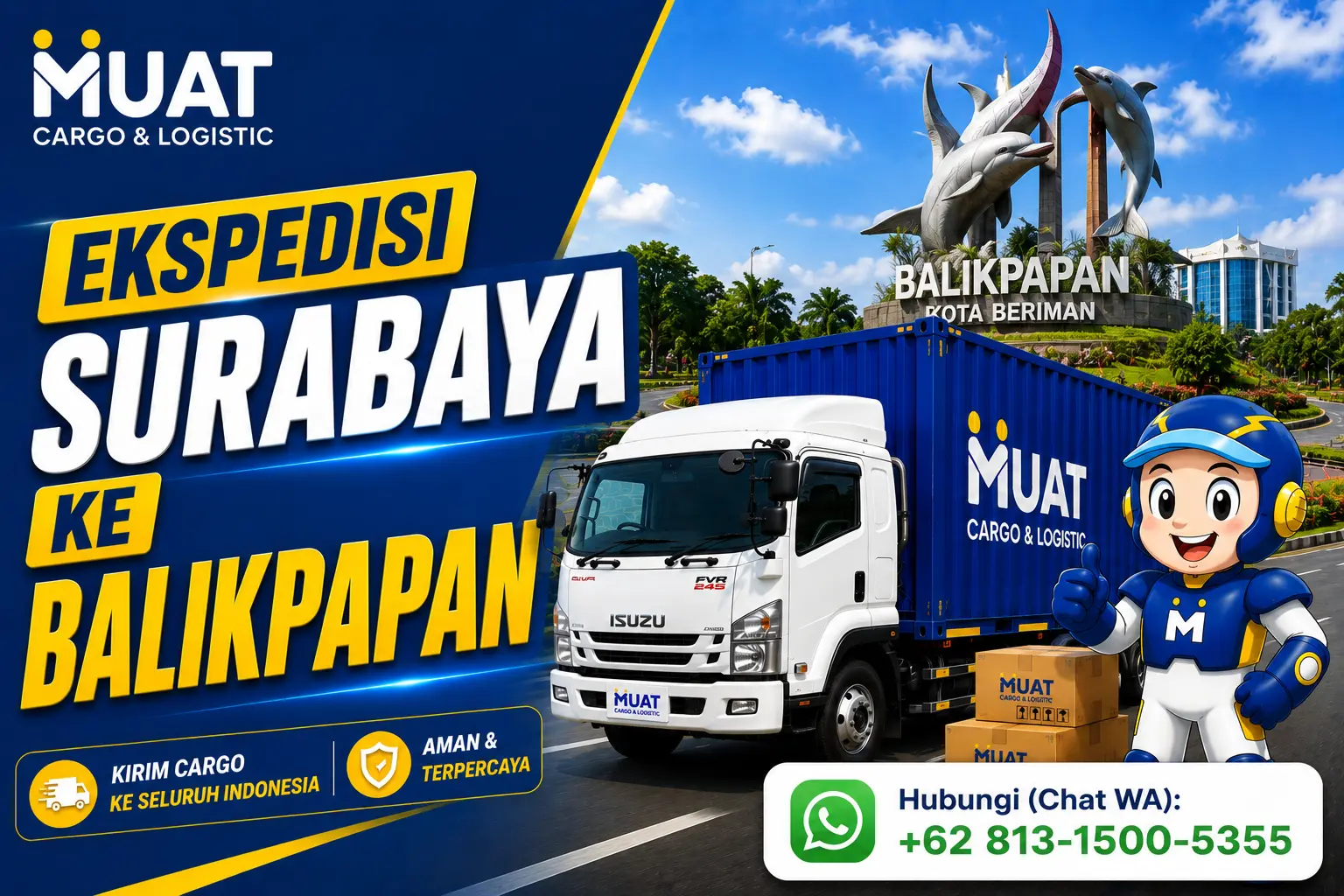 Ekspedisi Surabaya Balikpapan