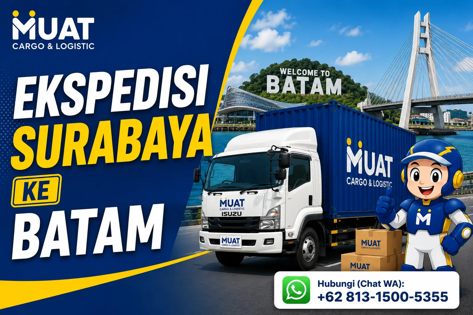 Featured image ekspedisi Surabaya Batam MUAT Cargo