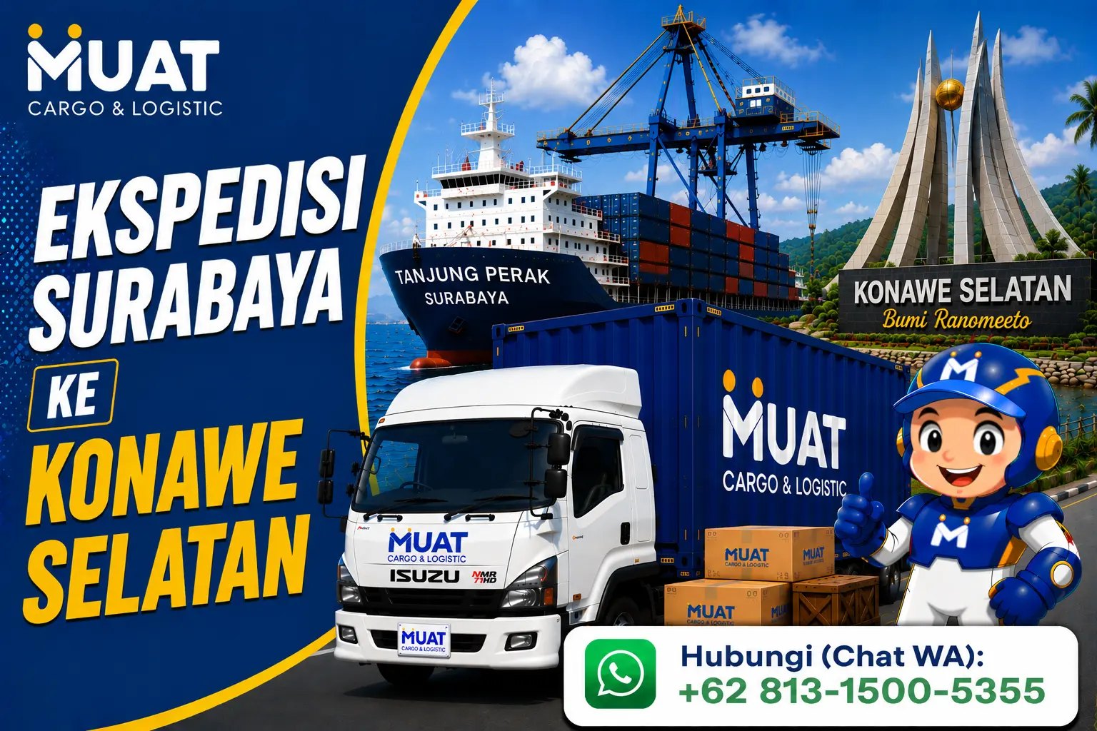 Ekspedisi Surabaya Konawe Selatan