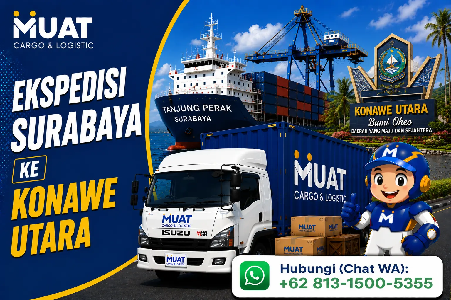Ekspedisi Surabaya Konawe Utara