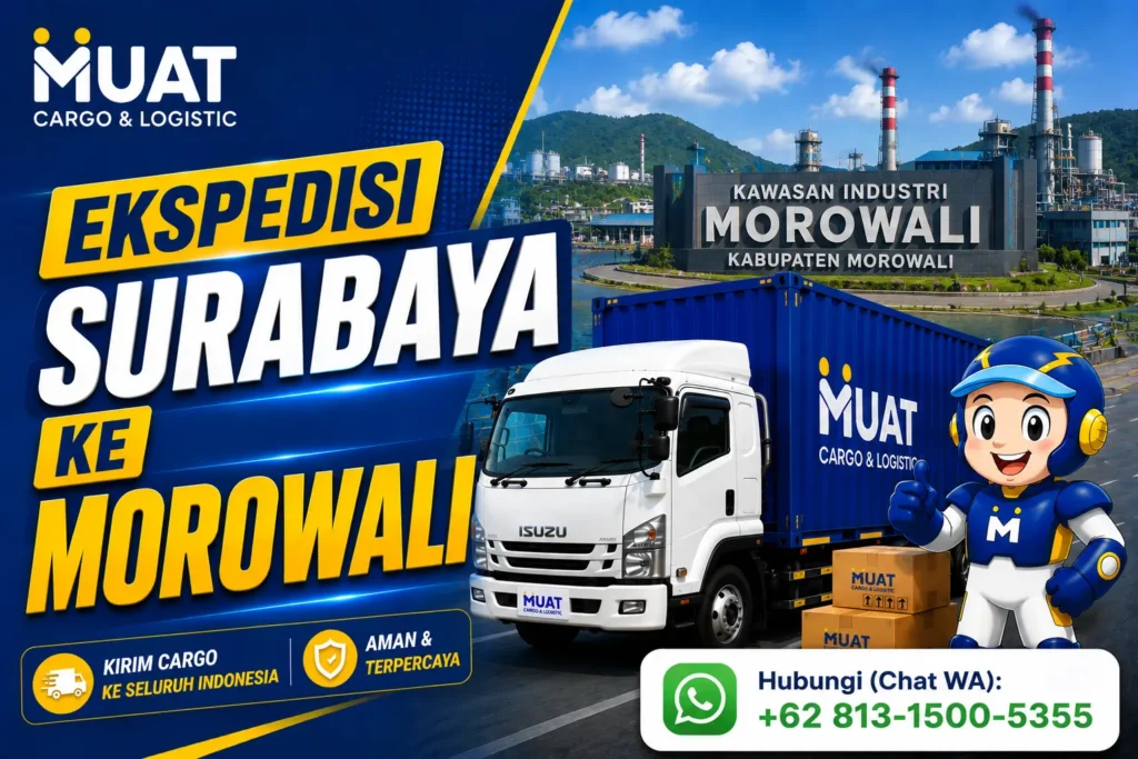 Ekspedisi Surabaya Morowali Terpercaya