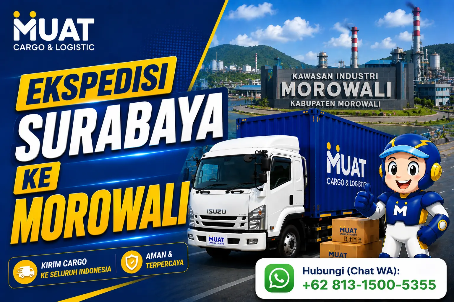 Ekspedisi Surabaya Morowali Terpercaya
