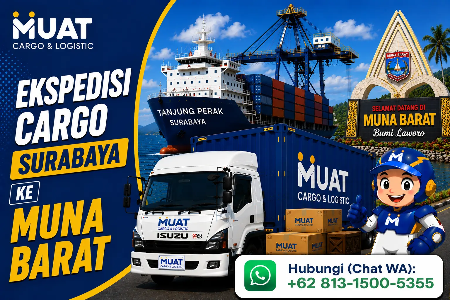 Ekspedisi Surabaya Muna Barat