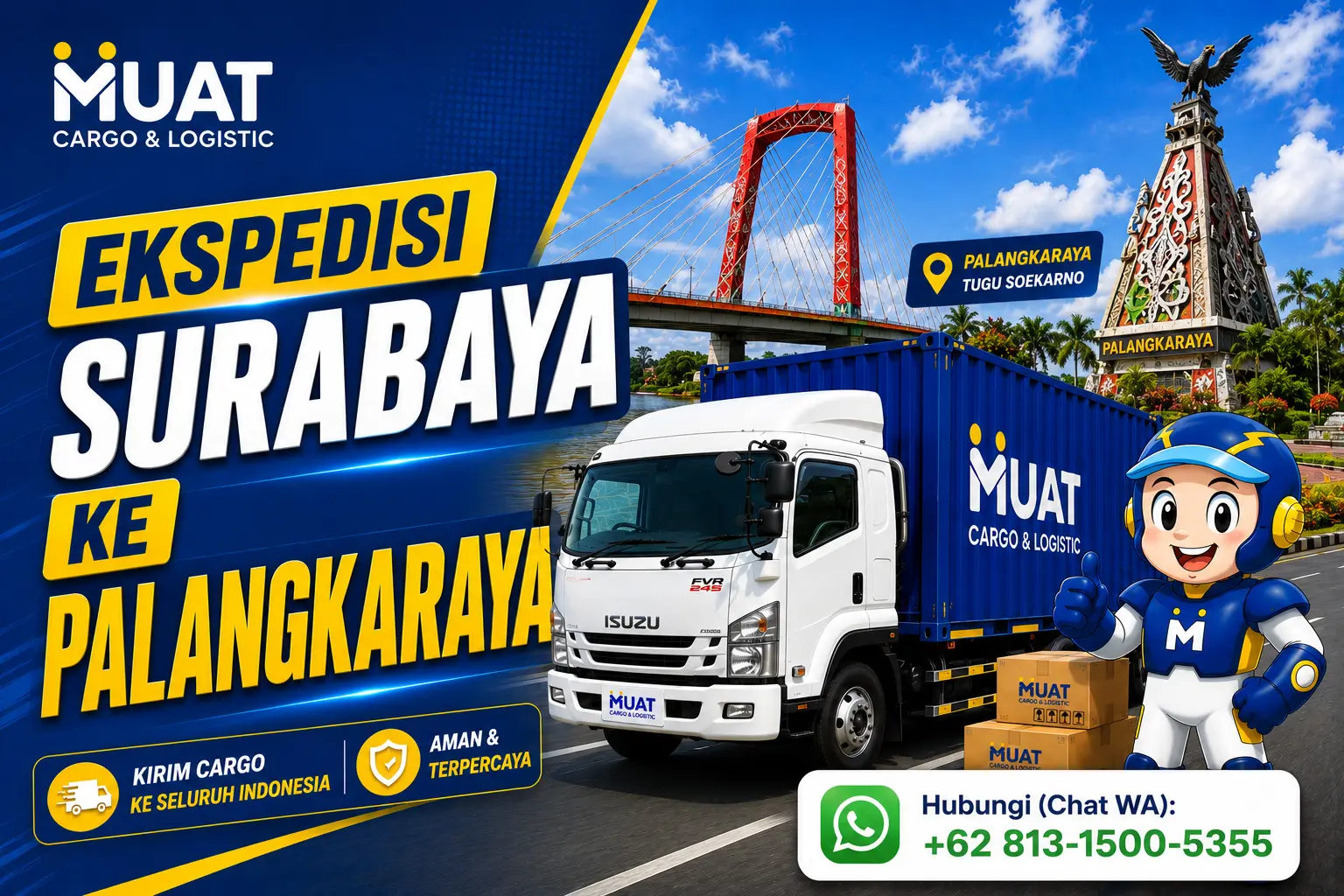 Ekspedisi Surabaya Palangkaraya