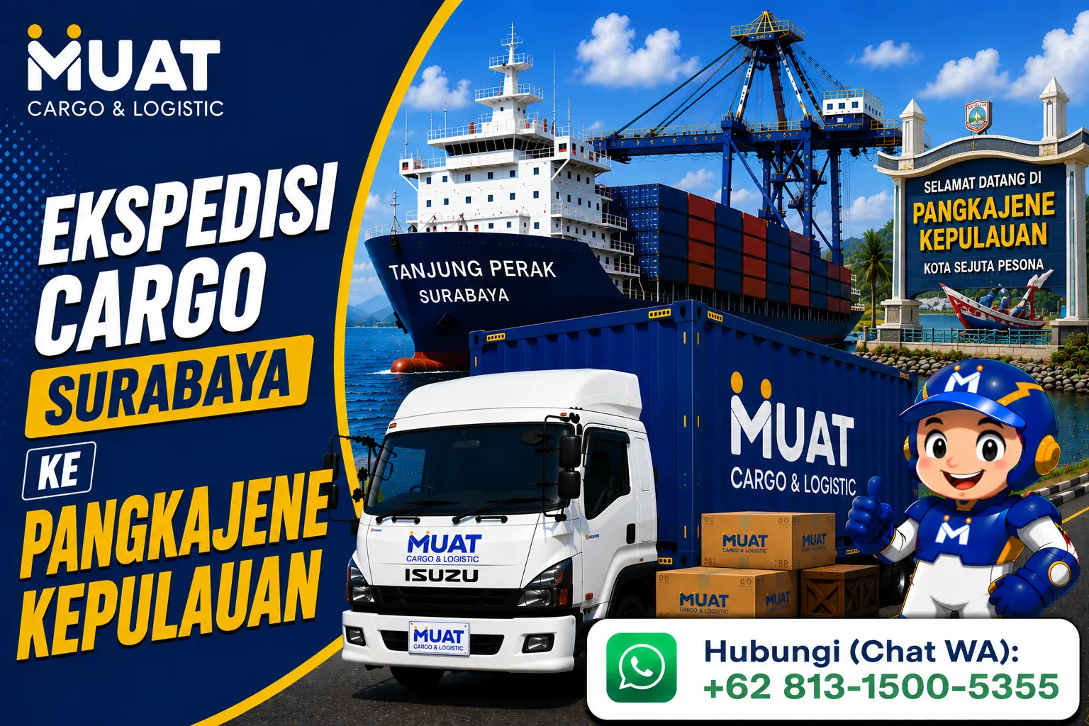 Ekspedisi Surabaya Pangkajene Kepulauan