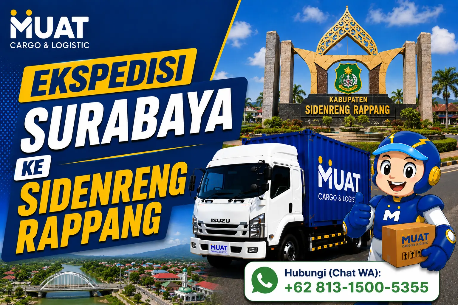 Ekspedisi Surabaya Sidenreng Rappang