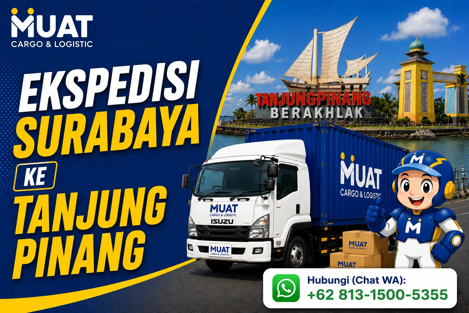 Ekspedisi Surabaya Tanjung Pinang MUAT Cargo