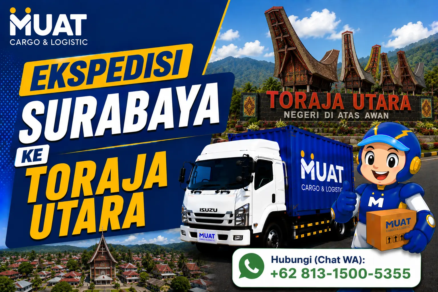 Ekspedisi Surabaya Toraja Utara