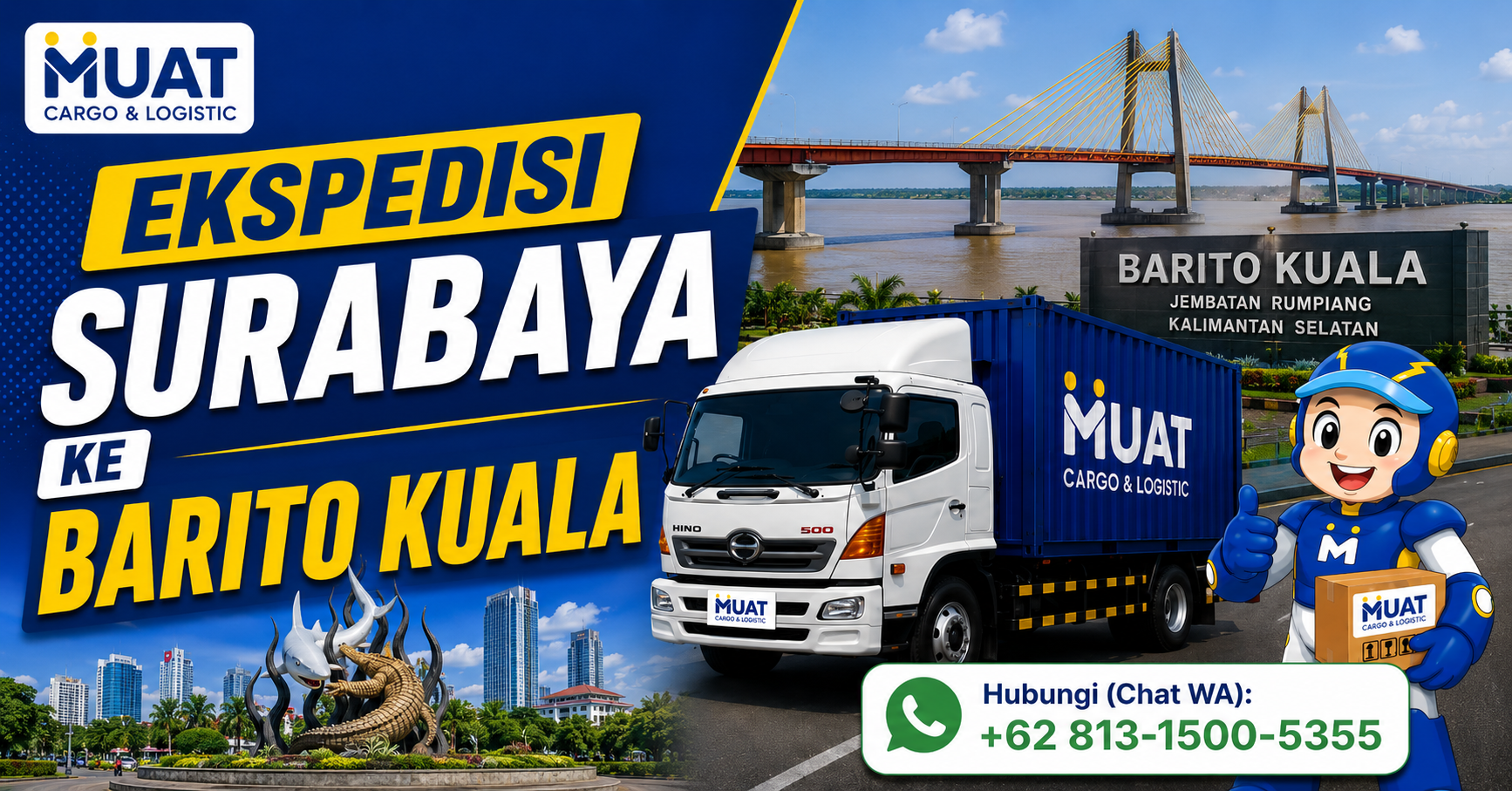 Ekspedisi surabaya barito kuala