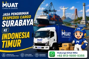 Jasa pengiriman ekspedisi cargo surabaya ke indonesia timur