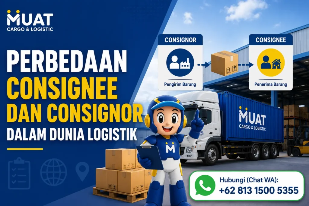 Perbedaan Consignee dan Consignor dalam Dunia Logistik