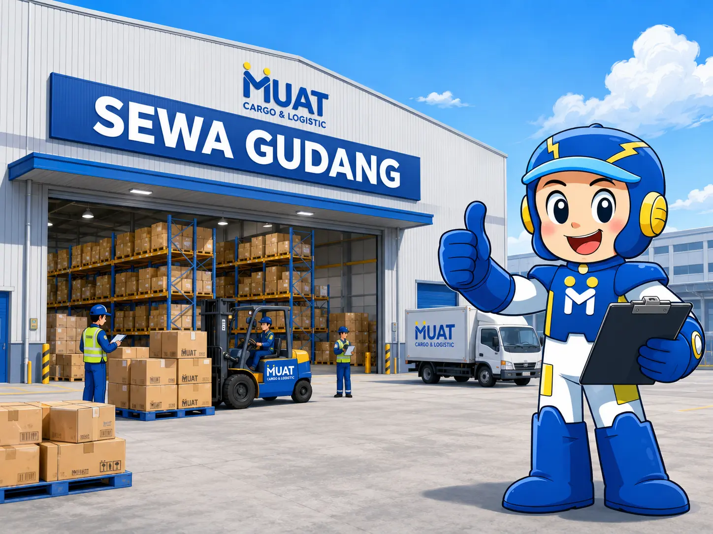 Jasa Sewa Gudang MUAT Cargo di Tangerang