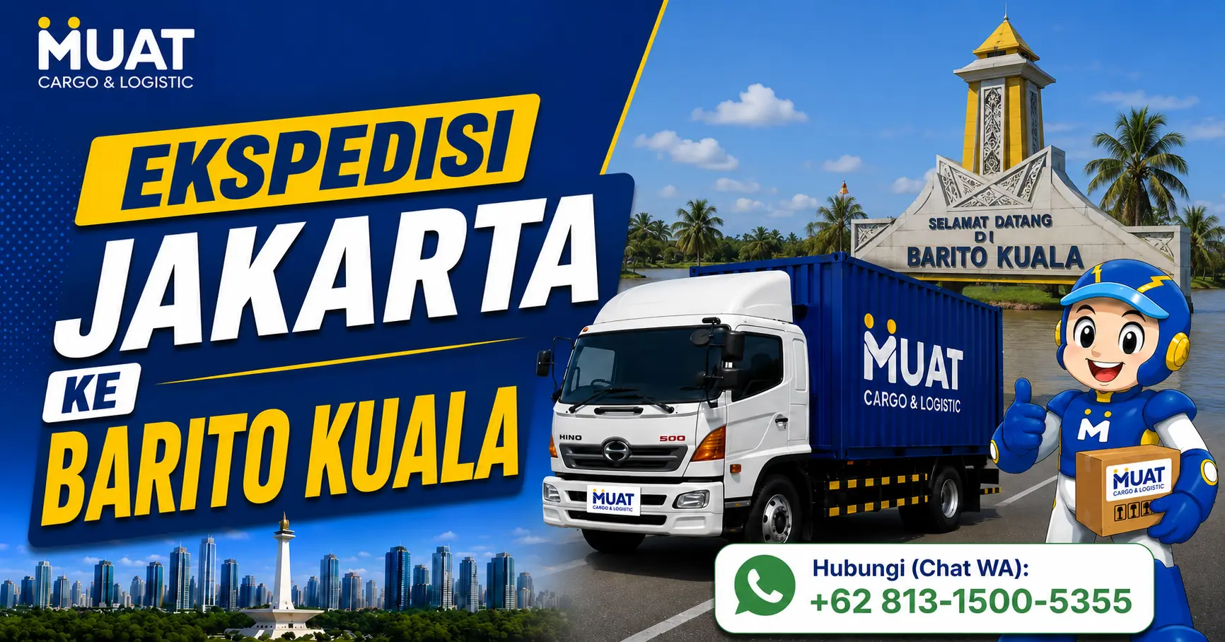 ekspedisi jakarta barito kuala