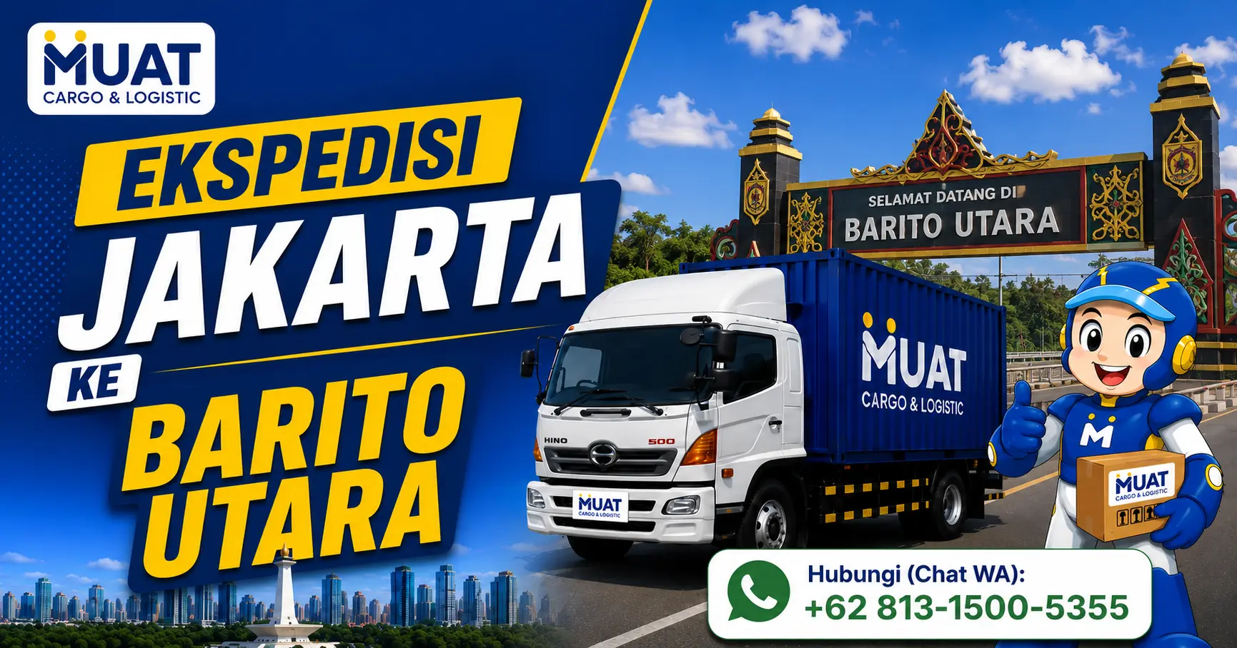 ekspedisi jakarta barito utara