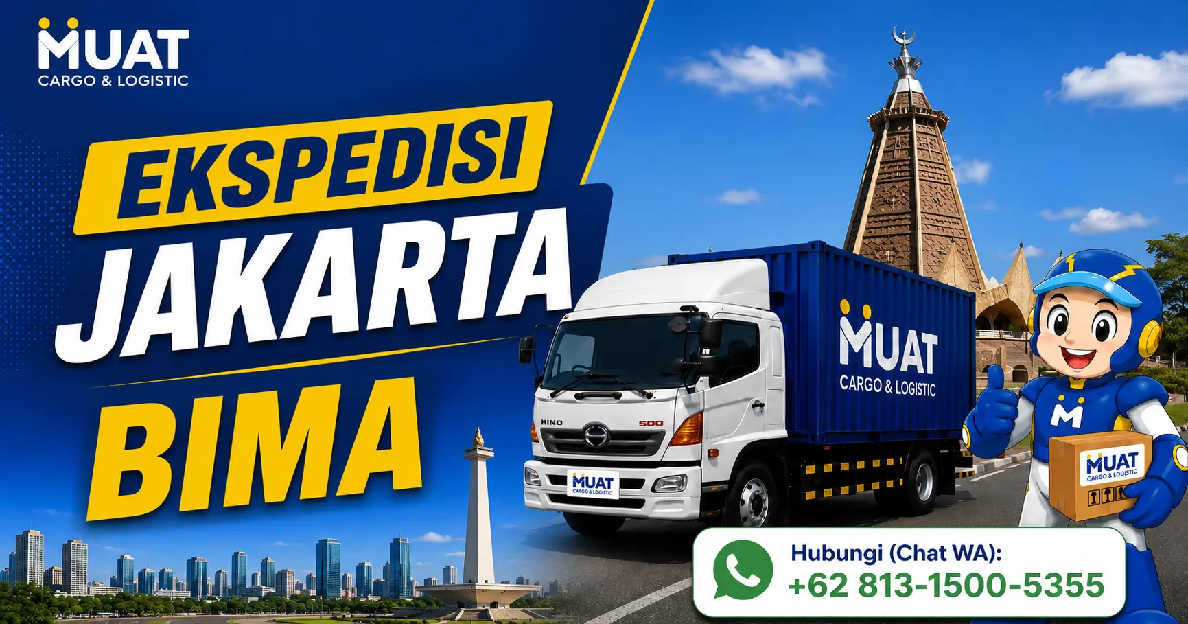 ekspedisi jakarta bima