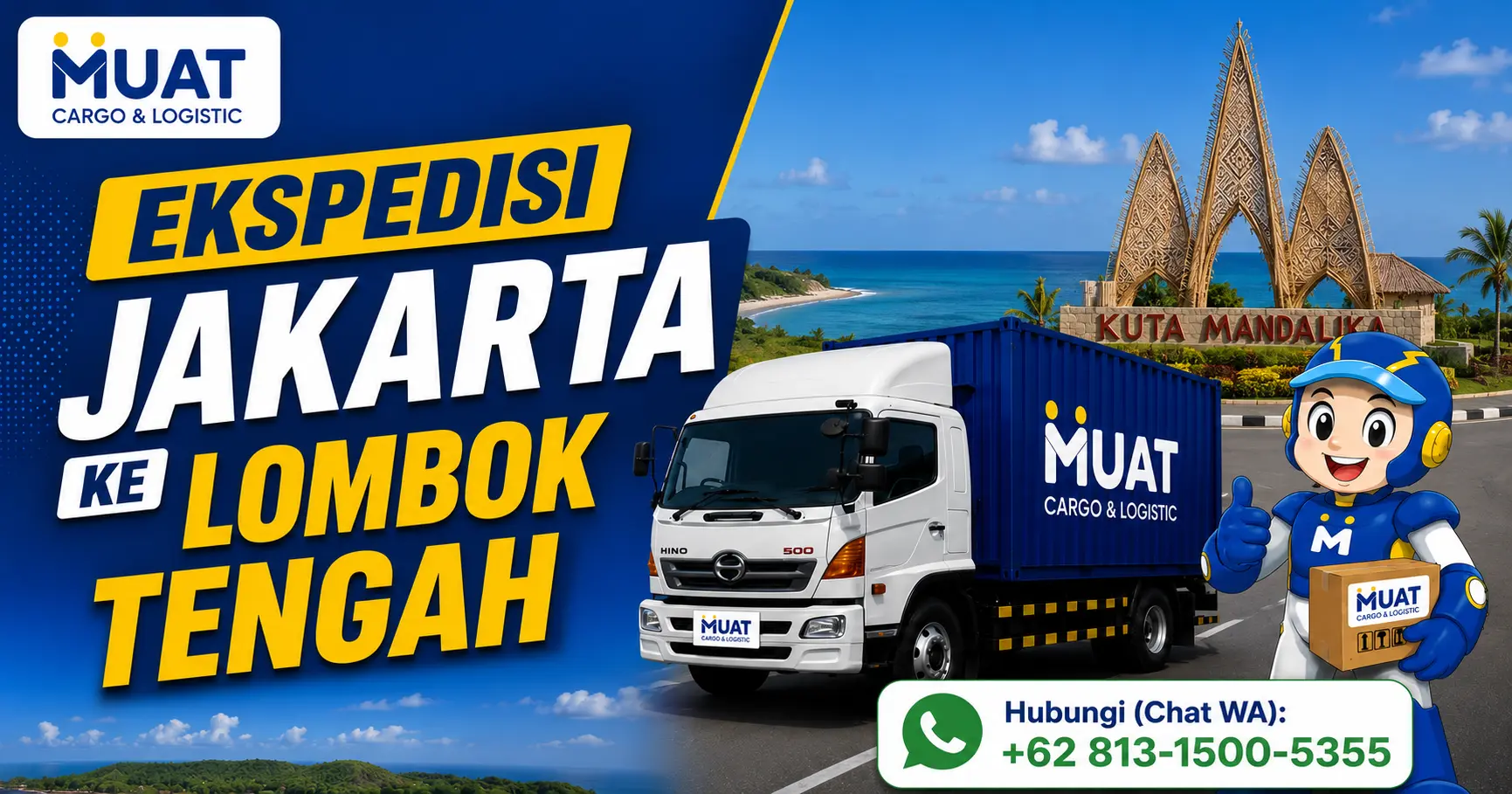 ekspedisi jakarta lombok tengah
