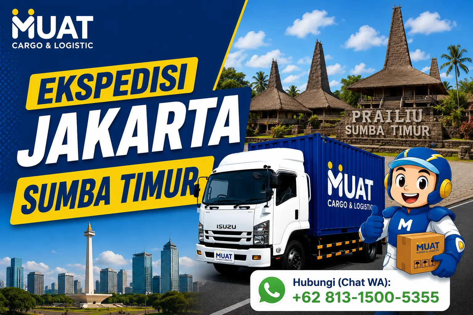 ekspedisi jakarta sumba timur