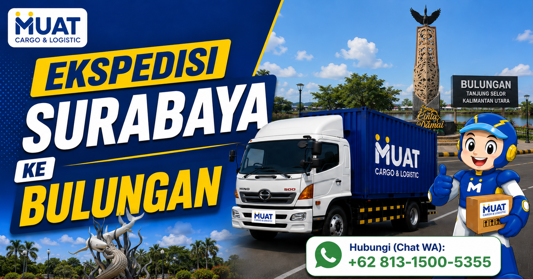 ekspedisi surabaya bulungan