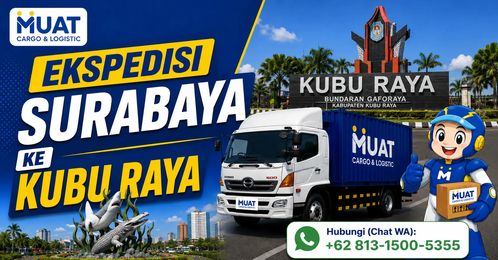 ekspedisi surabaya kubu raya