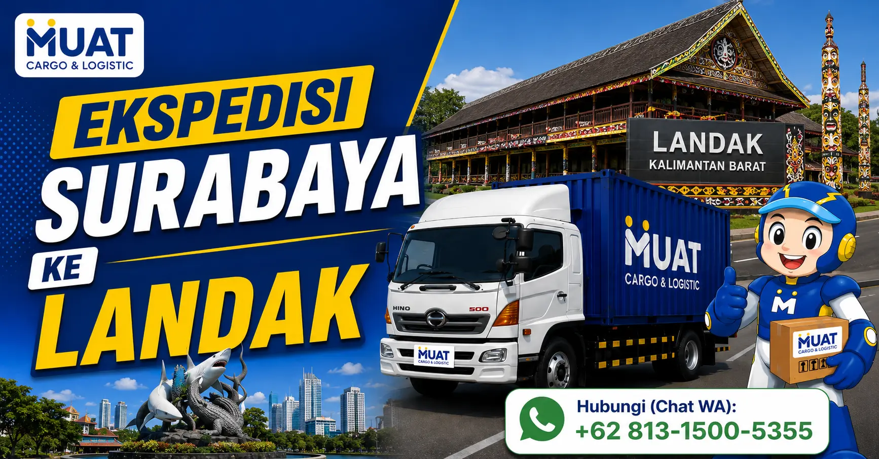 ekspedisi surabaya landak