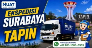 ekspedisi surabaya tapin