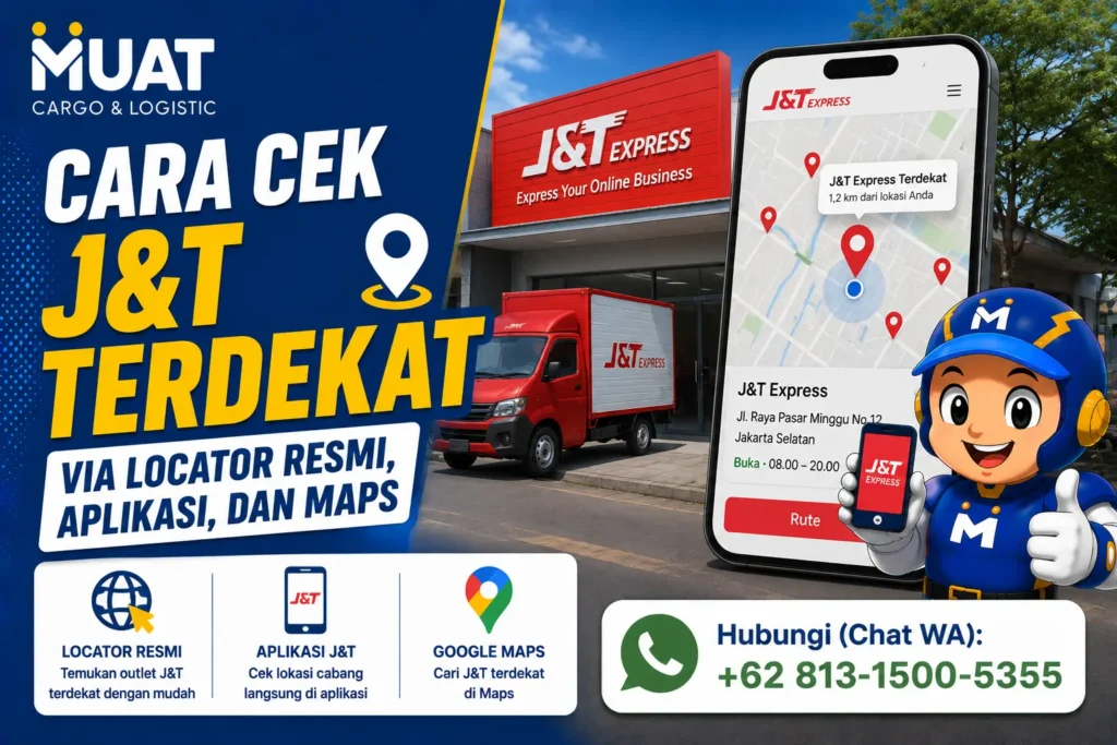 Cara Cek J&T Terdekat via Locator Resmi, Aplikasi, dan Maps