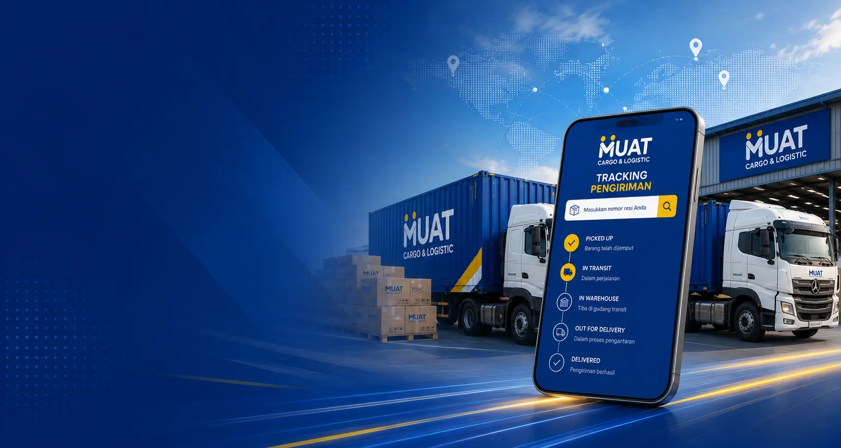 Cek Resi MUAT Cargo Lacak status