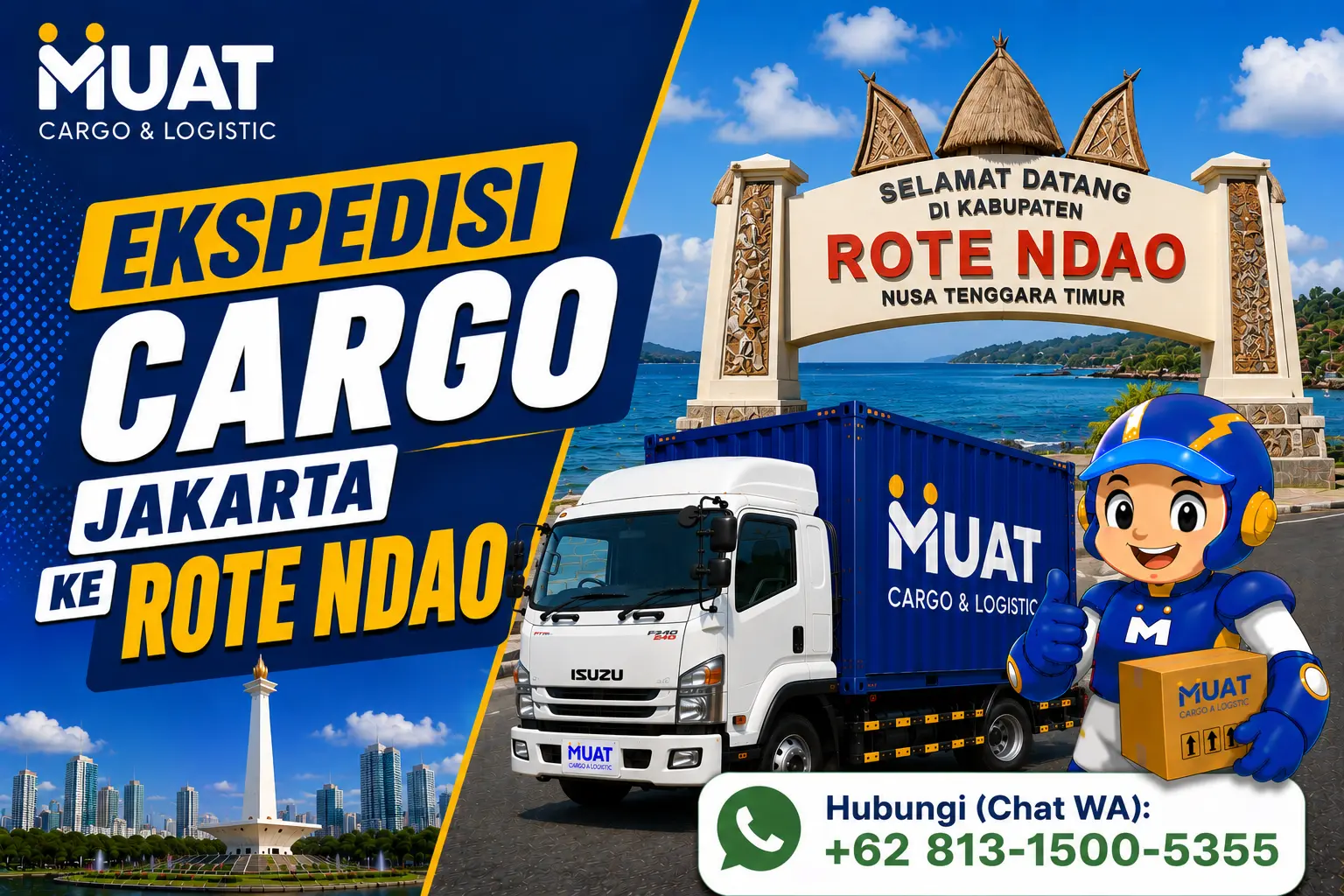 Ekspedisi Cargo Jakarta Rote Ndao
